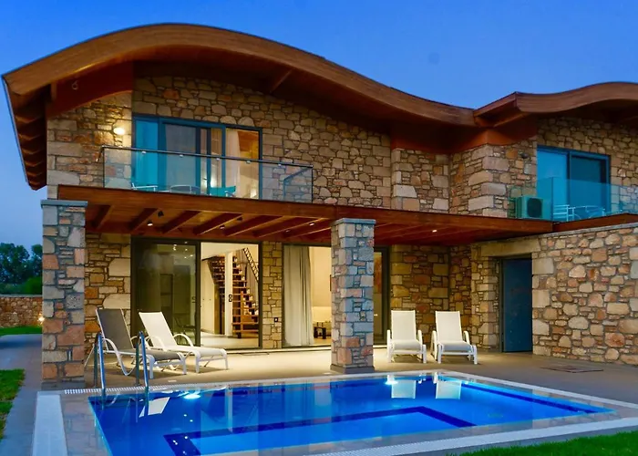 Villa Luxury Rhodes Verano 6 Guests Private Pool Lardos *