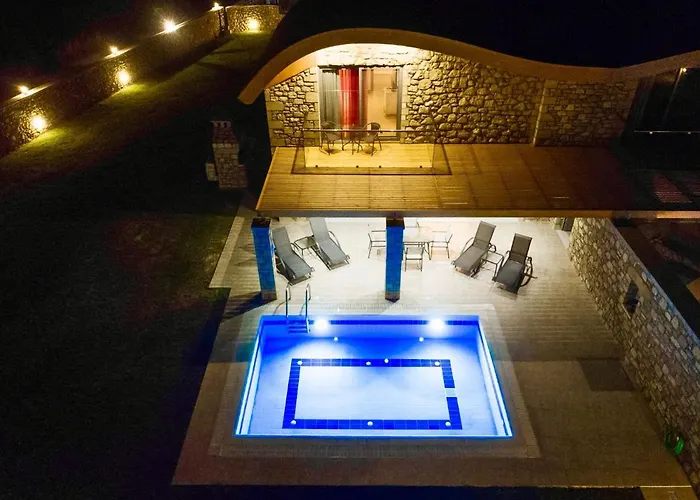 Luxury Rhodes Verano 6 Guests Private Pool Lardos Villa *
