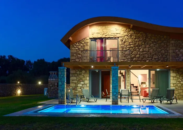 Luxury Rhodes Verano 6 Guests Private Pool Lardos Villa