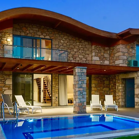 Villa Luxury Rhodes Verano 6 Guests Private Pool Lardos